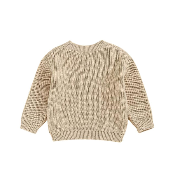 Nosteir Lucky Clover Knit Baby Sweater