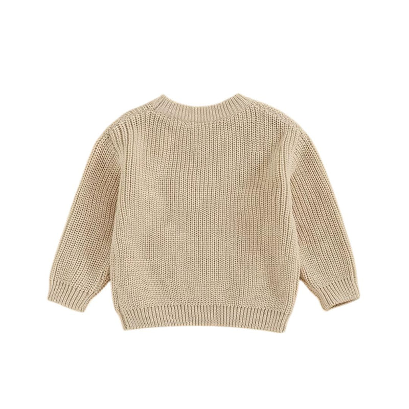 Nosteir Lucky Clover Knit Baby Sweater